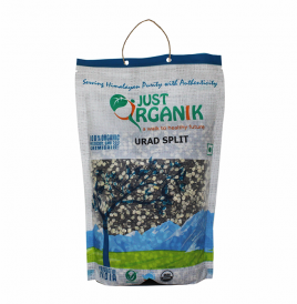 Just Organik Urad Split   Pack  500 grams